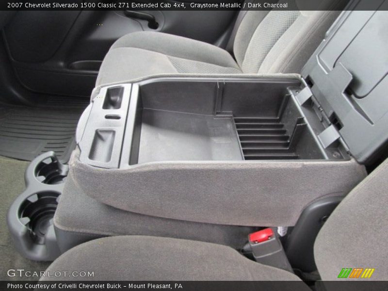 Graystone Metallic / Dark Charcoal 2007 Chevrolet Silverado 1500 Classic Z71 Extended Cab 4x4