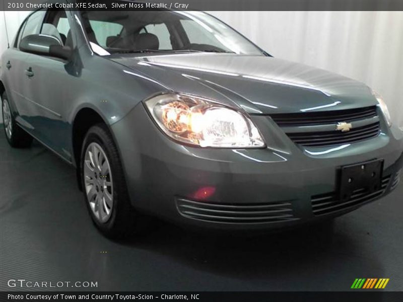 Silver Moss Metallic / Gray 2010 Chevrolet Cobalt XFE Sedan