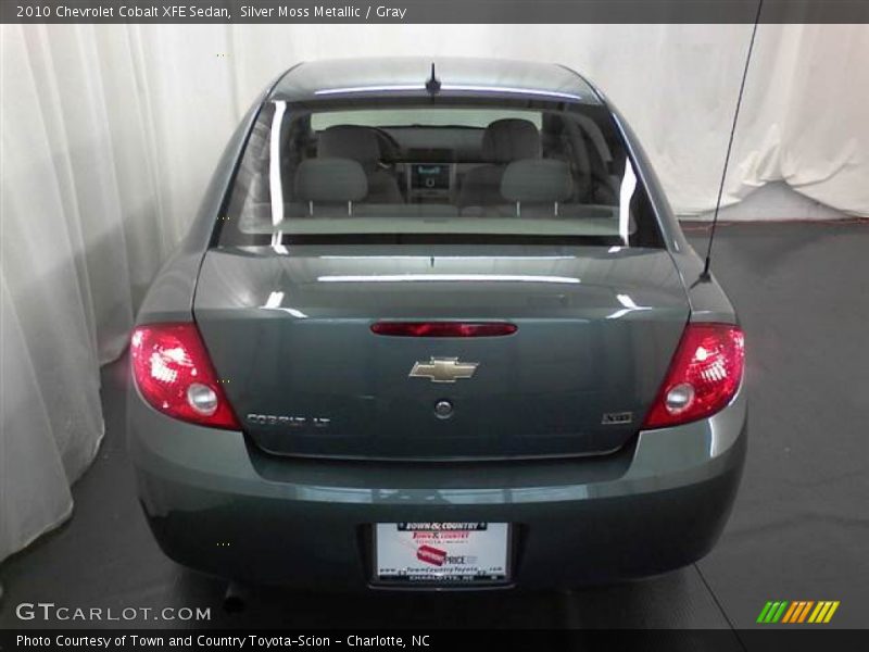 Silver Moss Metallic / Gray 2010 Chevrolet Cobalt XFE Sedan