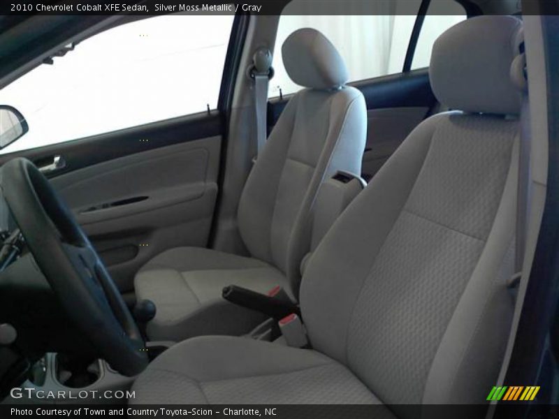 Silver Moss Metallic / Gray 2010 Chevrolet Cobalt XFE Sedan