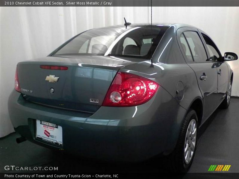 Silver Moss Metallic / Gray 2010 Chevrolet Cobalt XFE Sedan