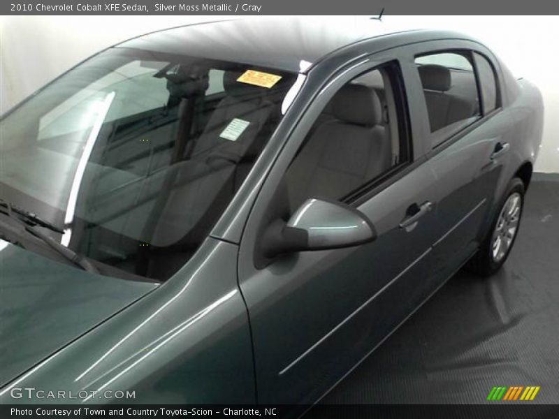 Silver Moss Metallic / Gray 2010 Chevrolet Cobalt XFE Sedan