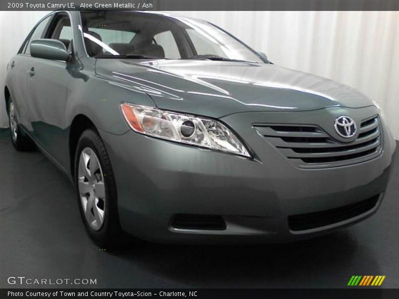 Aloe Green Metallic / Ash 2009 Toyota Camry LE