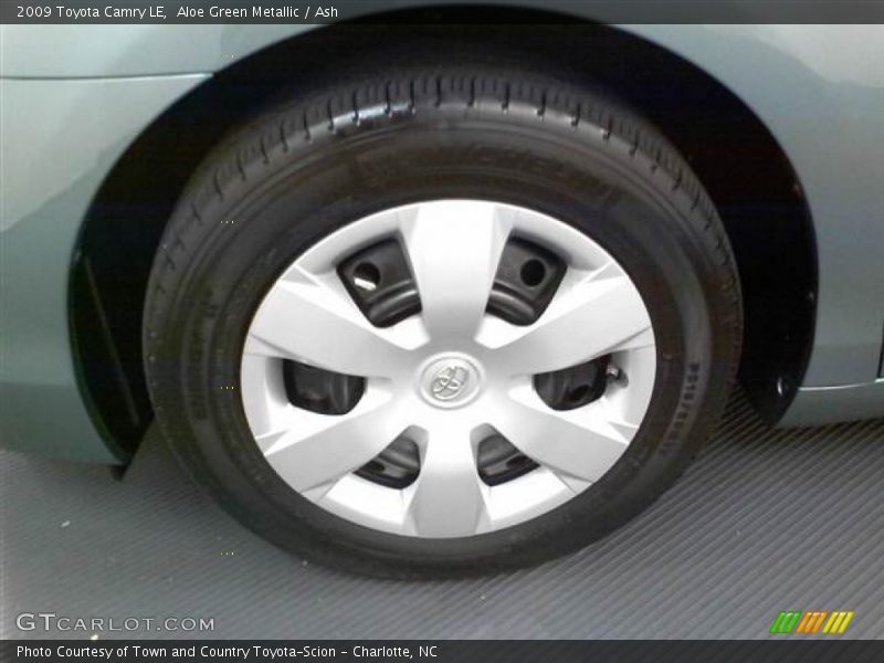 Aloe Green Metallic / Ash 2009 Toyota Camry LE