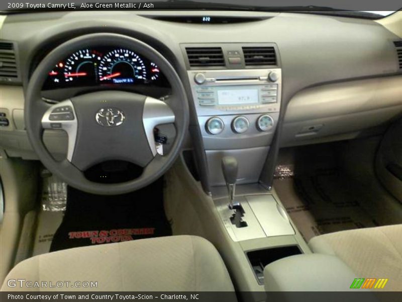 Aloe Green Metallic / Ash 2009 Toyota Camry LE