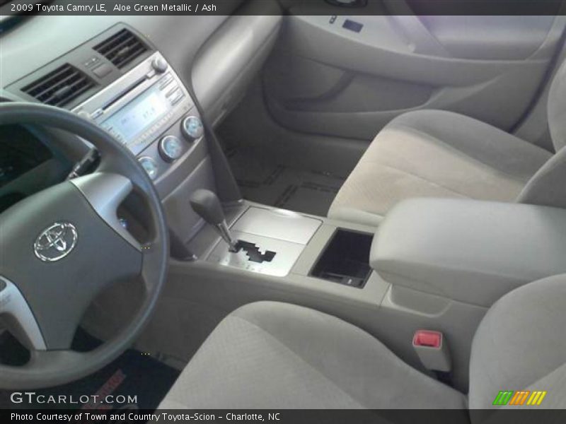 Aloe Green Metallic / Ash 2009 Toyota Camry LE