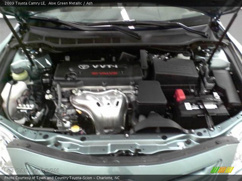 Aloe Green Metallic / Ash 2009 Toyota Camry LE