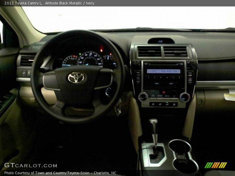 Attitude Black Metallic / Ivory 2012 Toyota Camry L