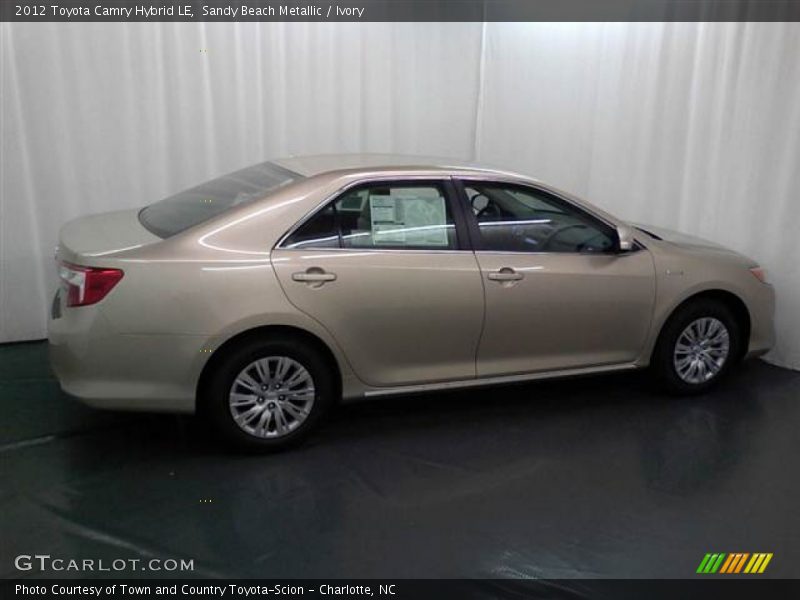 Sandy Beach Metallic / Ivory 2012 Toyota Camry Hybrid LE