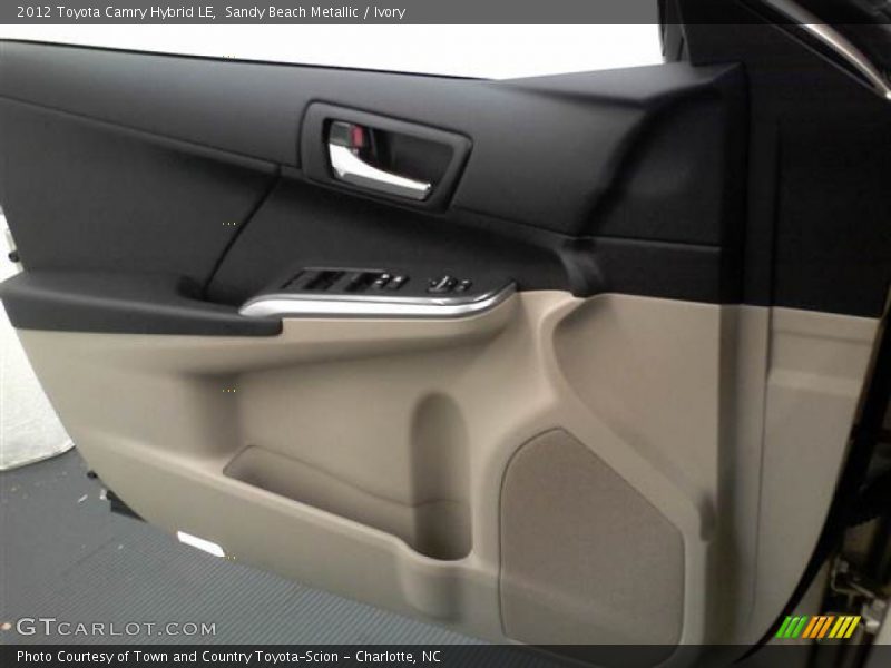 Sandy Beach Metallic / Ivory 2012 Toyota Camry Hybrid LE