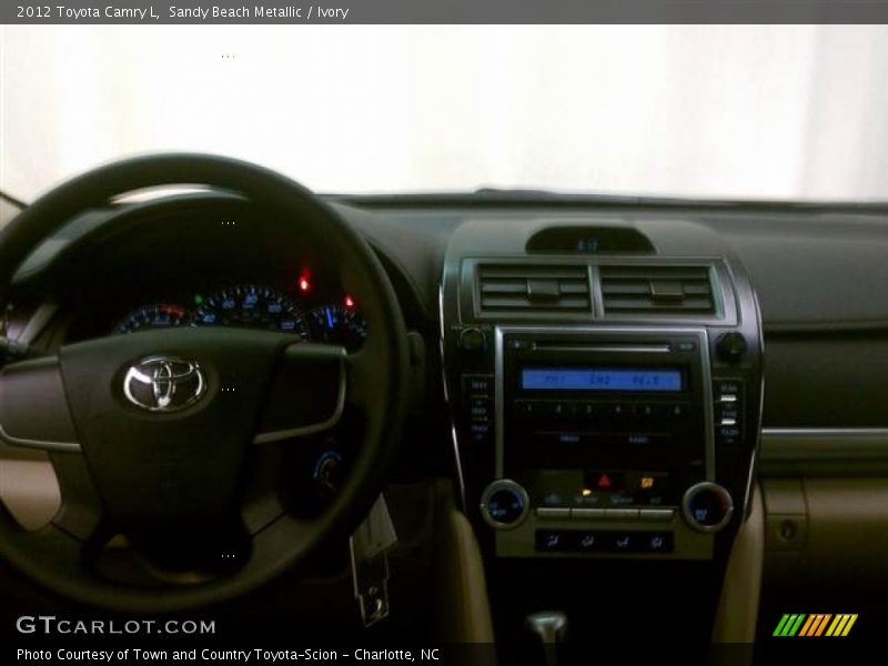 Sandy Beach Metallic / Ivory 2012 Toyota Camry L