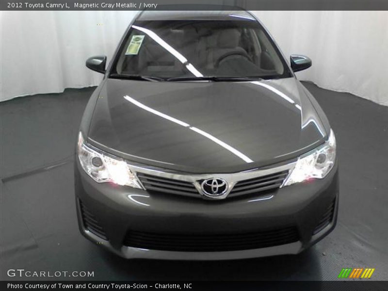 Magnetic Gray Metallic / Ivory 2012 Toyota Camry L