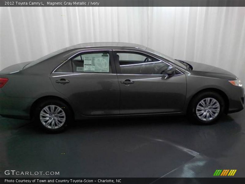 Magnetic Gray Metallic / Ivory 2012 Toyota Camry L
