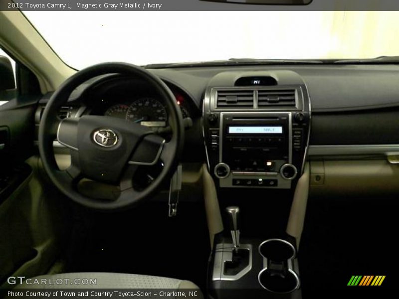 Magnetic Gray Metallic / Ivory 2012 Toyota Camry L