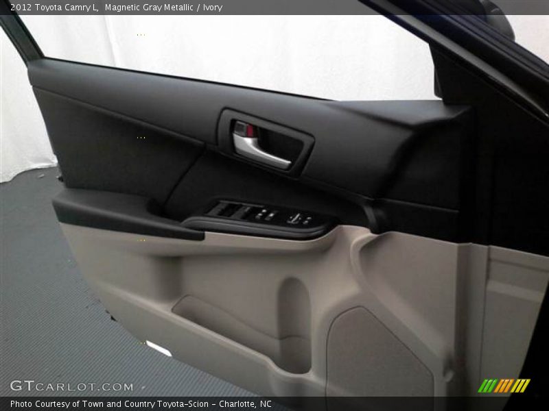 Magnetic Gray Metallic / Ivory 2012 Toyota Camry L