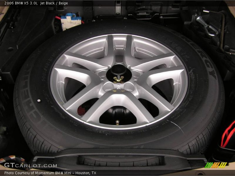 Jet Black / Beige 2006 BMW X5 3.0i