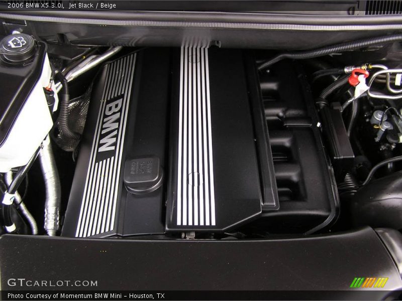 Jet Black / Beige 2006 BMW X5 3.0i