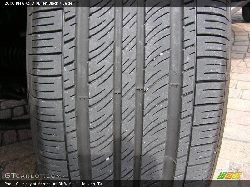 Jet Black / Beige 2006 BMW X5 3.0i