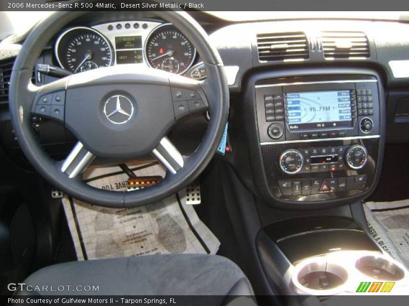 Desert Silver Metallic / Black 2006 Mercedes-Benz R 500 4Matic