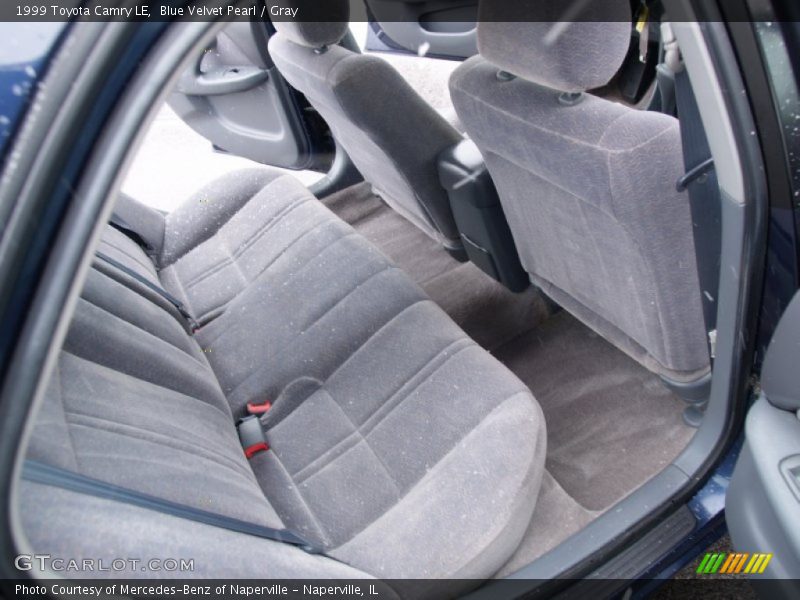 Blue Velvet Pearl / Gray 1999 Toyota Camry LE