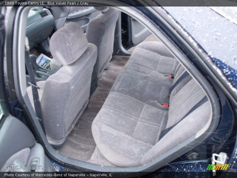 Blue Velvet Pearl / Gray 1999 Toyota Camry LE