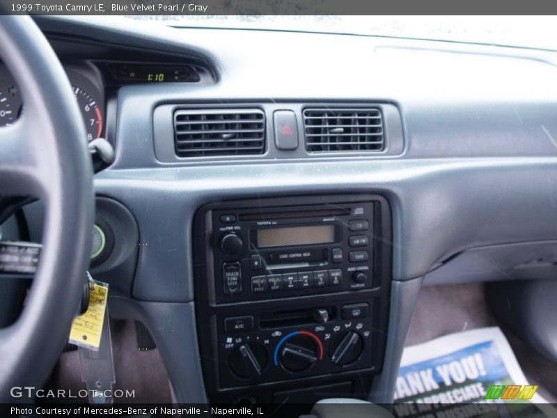 Blue Velvet Pearl / Gray 1999 Toyota Camry LE