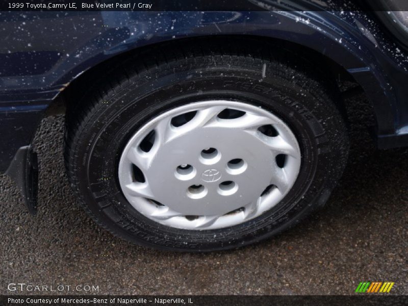 Blue Velvet Pearl / Gray 1999 Toyota Camry LE