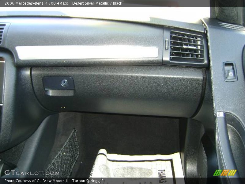 Desert Silver Metallic / Black 2006 Mercedes-Benz R 500 4Matic