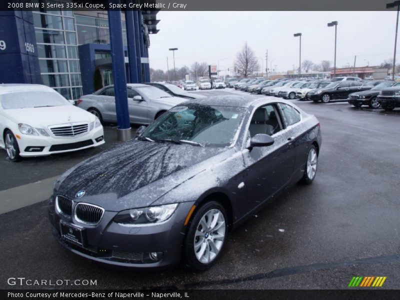 Space Grey Metallic / Gray 2008 BMW 3 Series 335xi Coupe