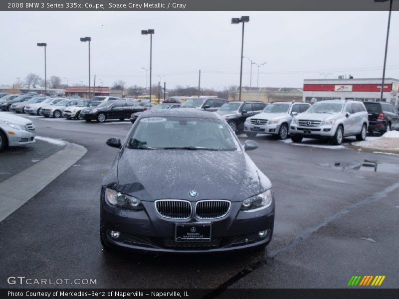 Space Grey Metallic / Gray 2008 BMW 3 Series 335xi Coupe