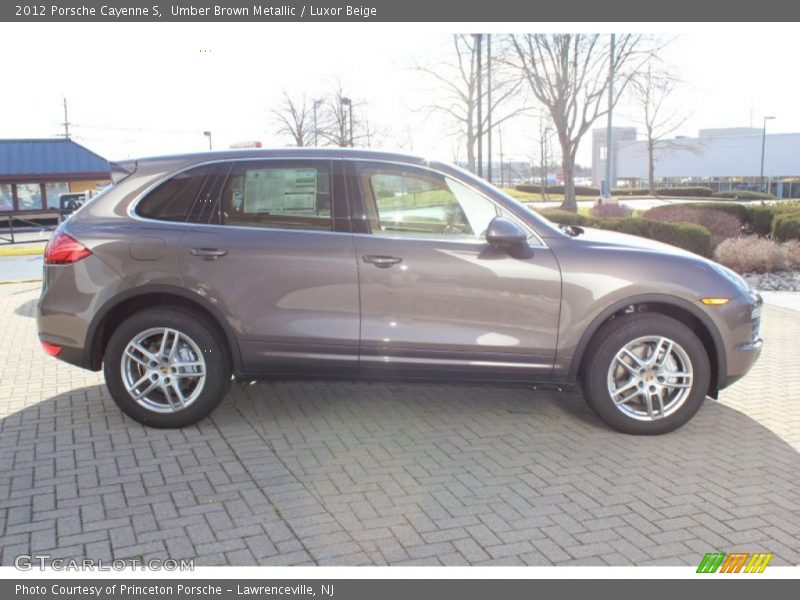 Umber Brown Metallic / Luxor Beige 2012 Porsche Cayenne S