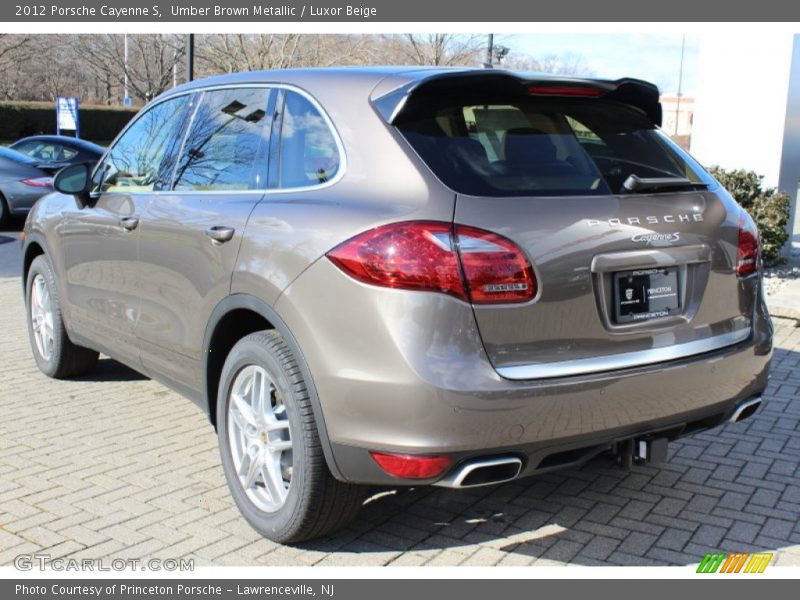 Umber Brown Metallic / Luxor Beige 2012 Porsche Cayenne S