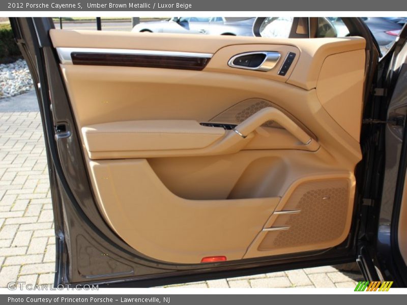 Umber Brown Metallic / Luxor Beige 2012 Porsche Cayenne S