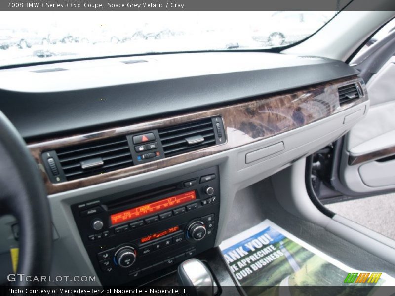 Space Grey Metallic / Gray 2008 BMW 3 Series 335xi Coupe