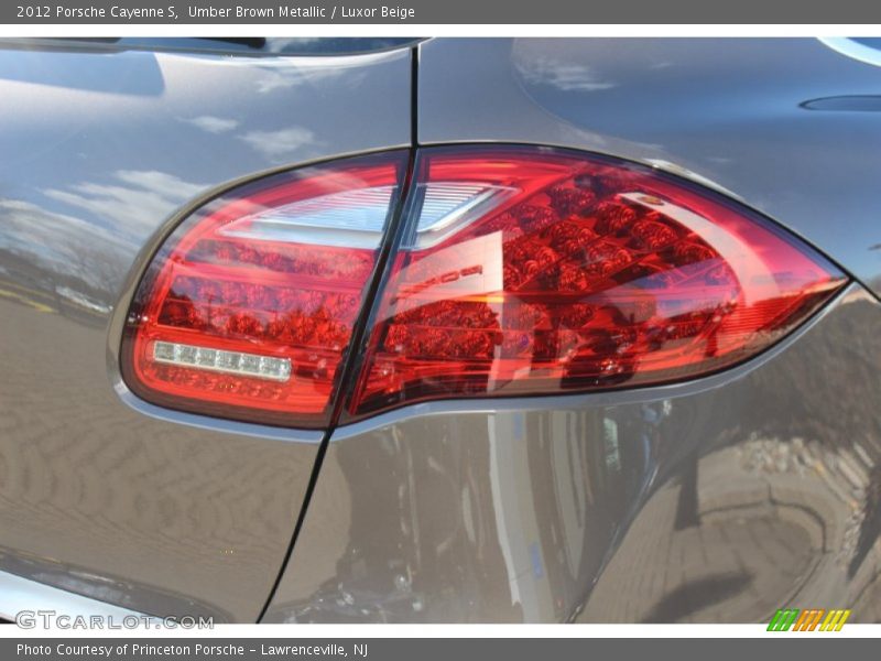 Umber Brown Metallic / Luxor Beige 2012 Porsche Cayenne S