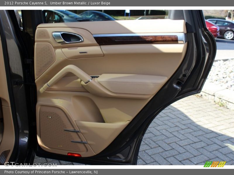 Umber Brown Metallic / Luxor Beige 2012 Porsche Cayenne S
