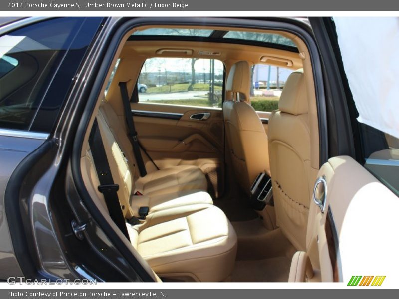 Umber Brown Metallic / Luxor Beige 2012 Porsche Cayenne S