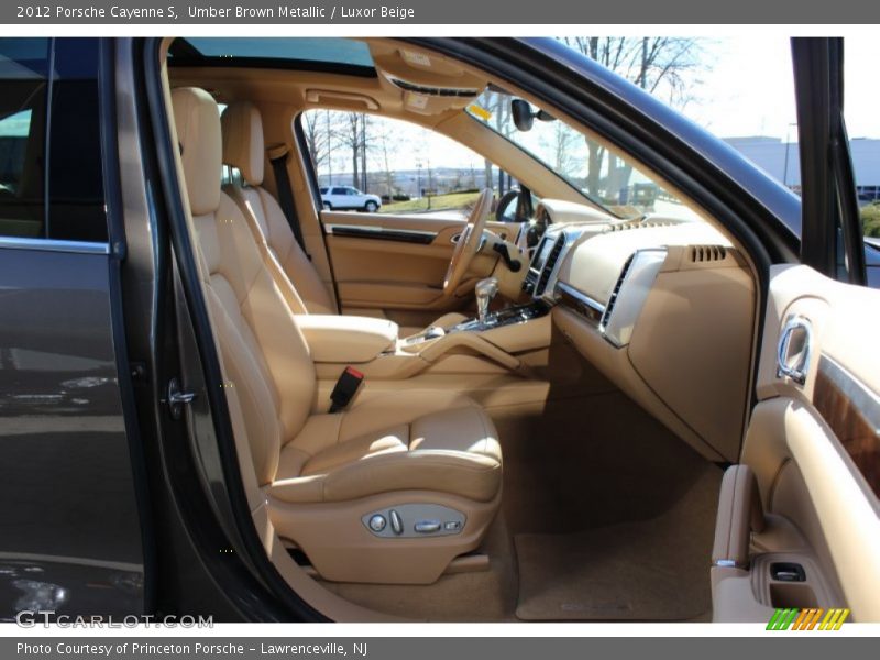  2012 Cayenne S Luxor Beige Interior