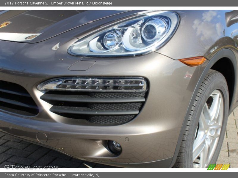 Umber Brown Metallic / Luxor Beige 2012 Porsche Cayenne S