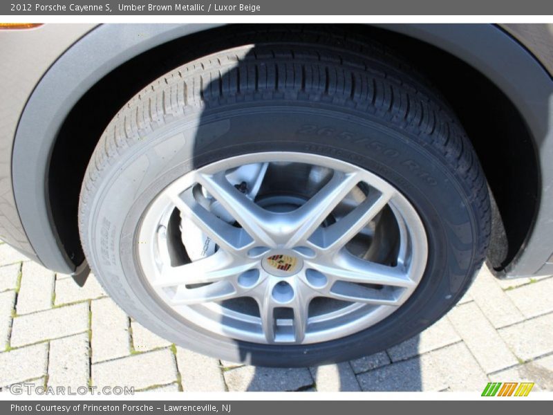 Umber Brown Metallic / Luxor Beige 2012 Porsche Cayenne S