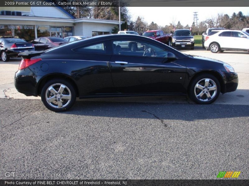Carbon Black Metallic / Ebony 2009 Pontiac G6 GT Coupe