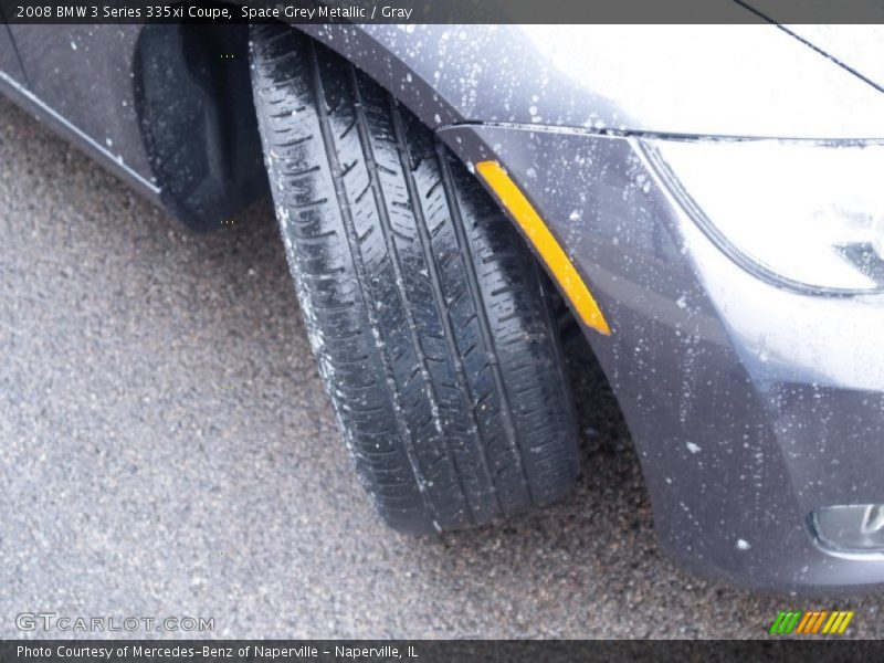 Space Grey Metallic / Gray 2008 BMW 3 Series 335xi Coupe