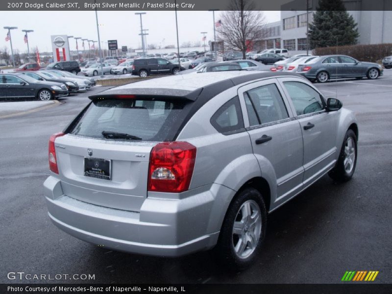 Bright Silver Metallic / Pastel Slate Gray 2007 Dodge Caliber SXT