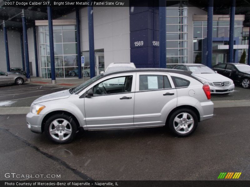 Bright Silver Metallic / Pastel Slate Gray 2007 Dodge Caliber SXT