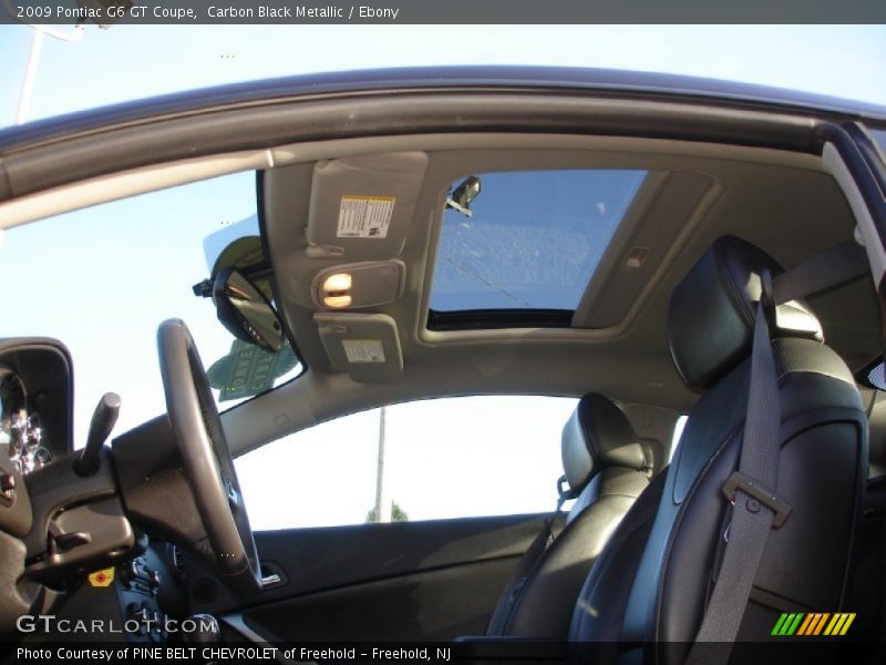 Carbon Black Metallic / Ebony 2009 Pontiac G6 GT Coupe