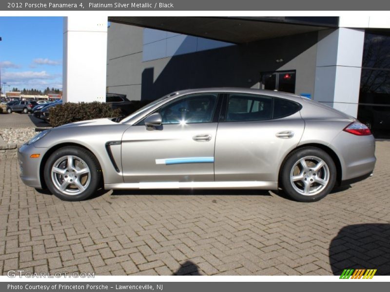  2012 Panamera 4 Platinum Silver Metallic