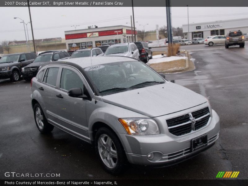 Bright Silver Metallic / Pastel Slate Gray 2007 Dodge Caliber SXT