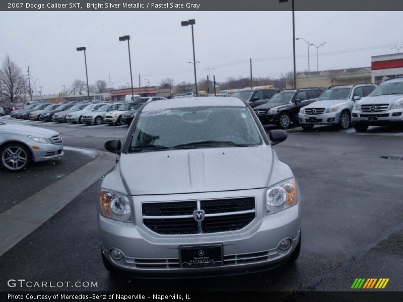 Bright Silver Metallic / Pastel Slate Gray 2007 Dodge Caliber SXT