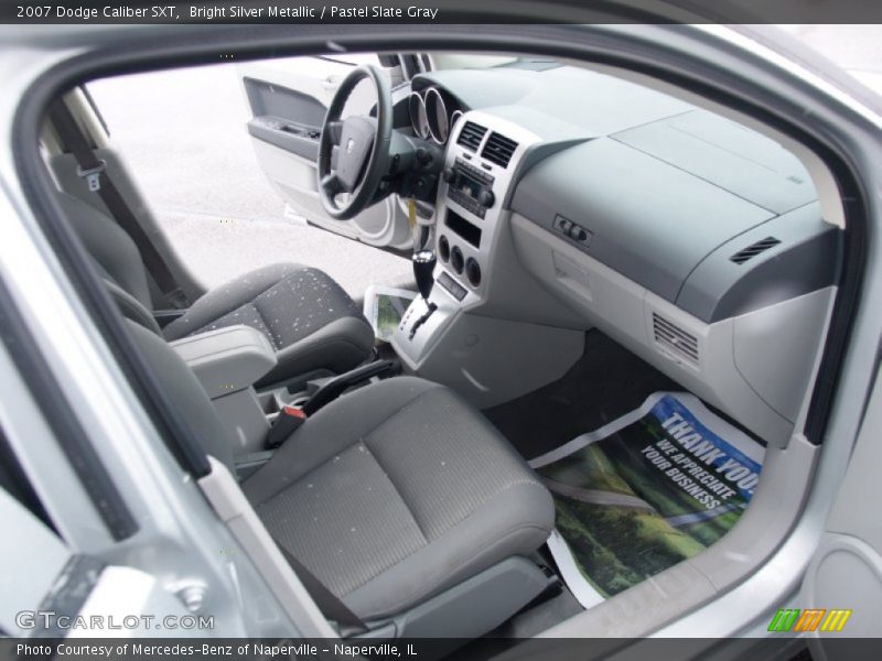 Bright Silver Metallic / Pastel Slate Gray 2007 Dodge Caliber SXT