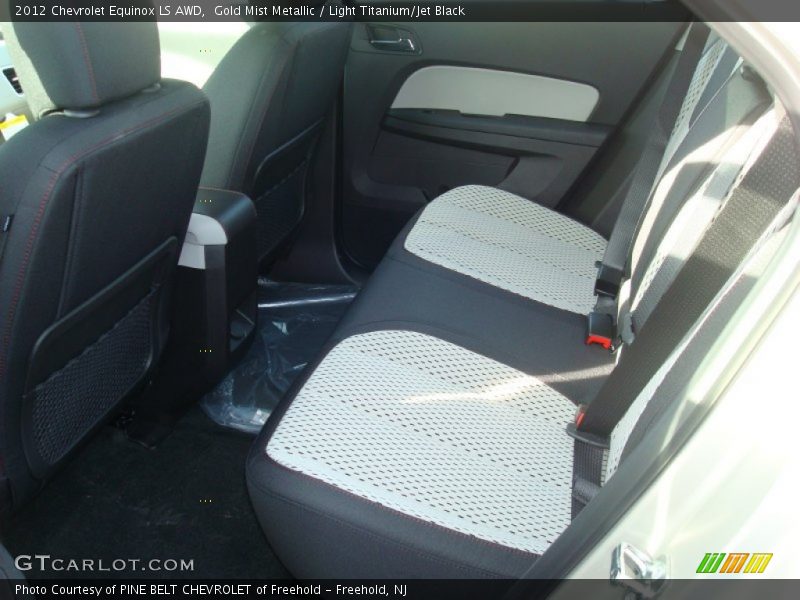 Gold Mist Metallic / Light Titanium/Jet Black 2012 Chevrolet Equinox LS AWD
